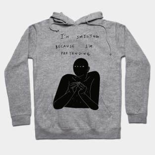 Edgy slogan that boosts your self confidence Hoodie